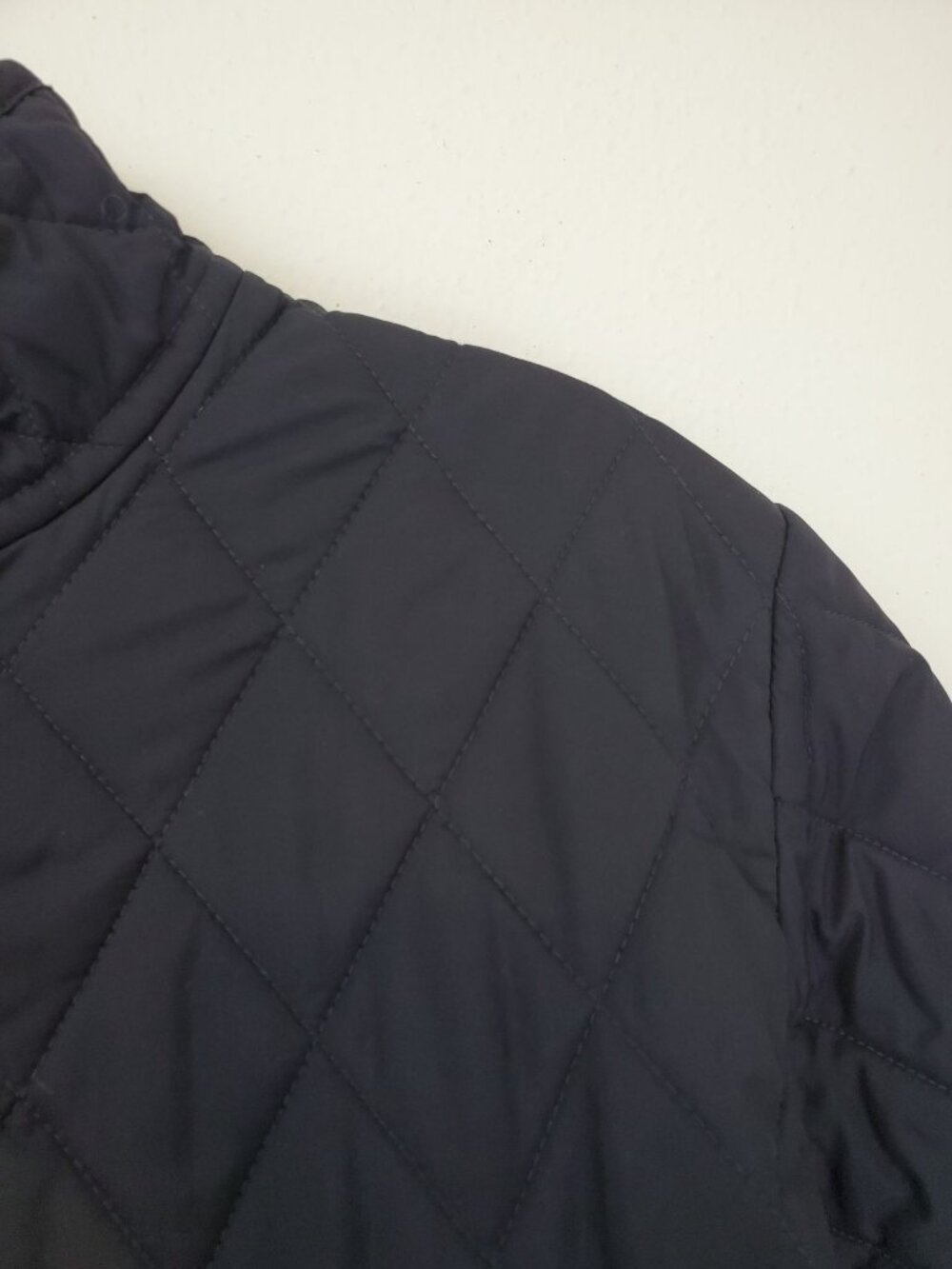 Lands' End lightweight quilted full zip jacket, black - Picture 2 of 12